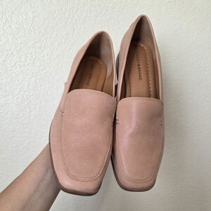 Lucky Brand Pink Leather Loafers
